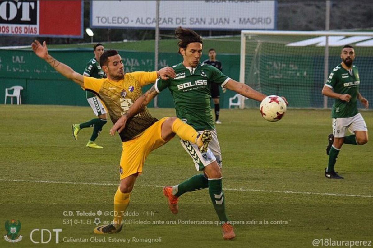 Nuevo traspiés del Toledo en el Salto del Caballo, esta vez contra la Ponferradina