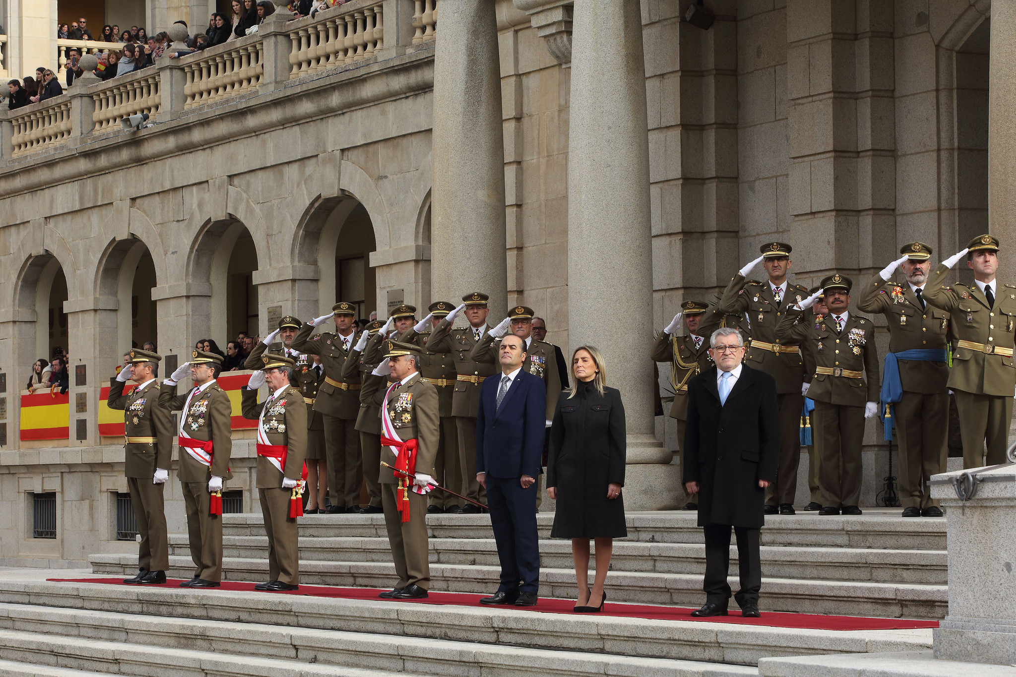 Celebración de la Inmaculada en la Academia de Infantería