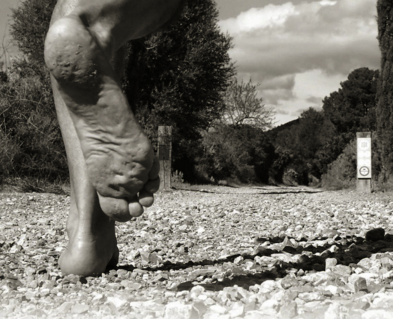 Imagen de portada del libro "La aventura de correr descalzo".