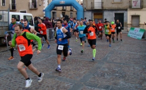 Salida de la V San Silvestre Peñas de San Pedro (Albacete)