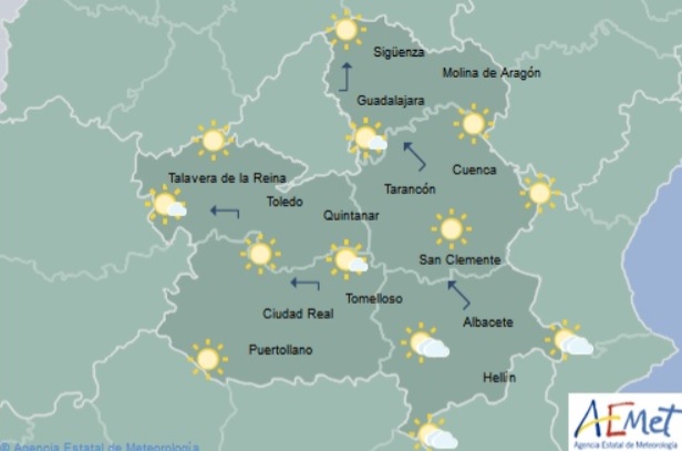 El tiempo para el 24 de diciembre.