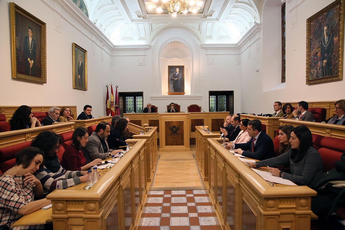 Pleno de Toledo, en el que se han aprobado las cuentas de 2018