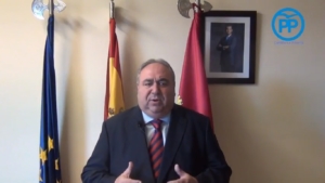 El secretario general del PP en CLM, Vicente Tirado. Navidad