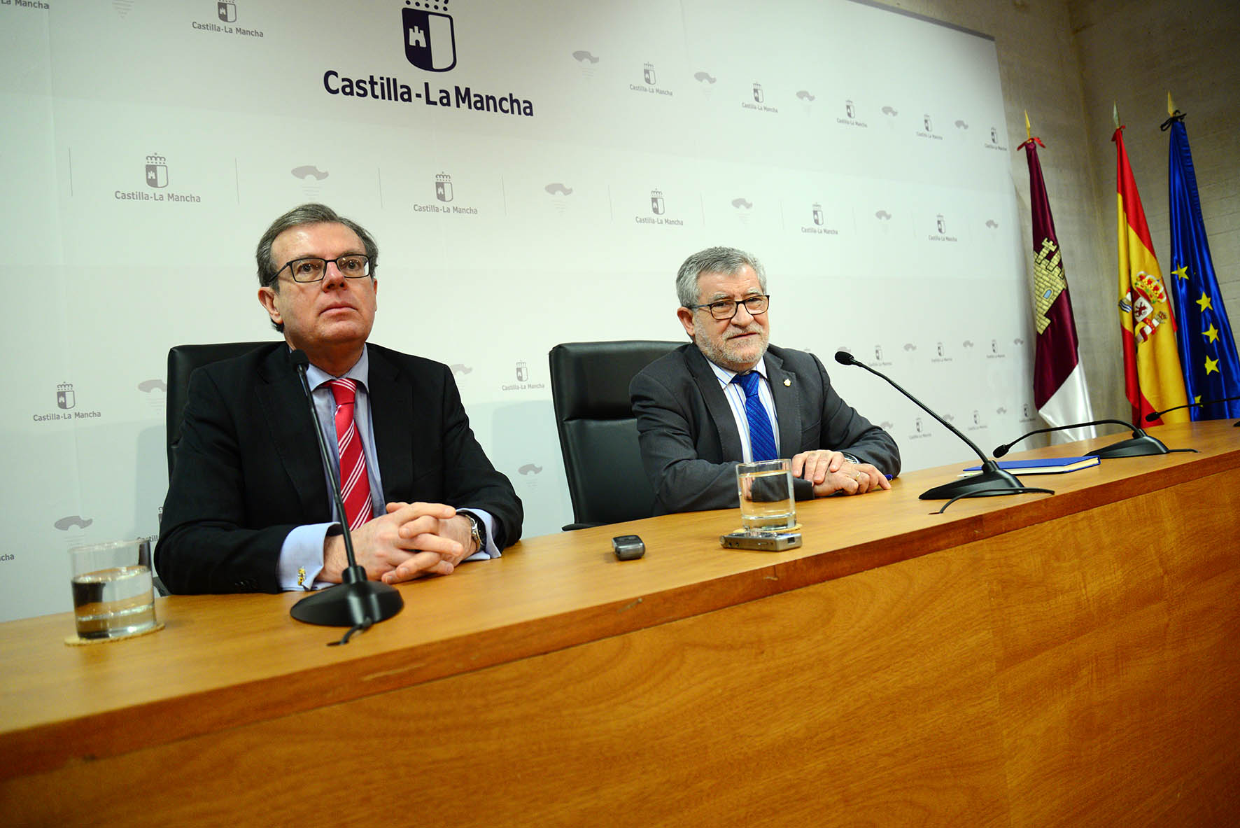 Miguel Ángel Collado y Ángel Felpeto. UCLM