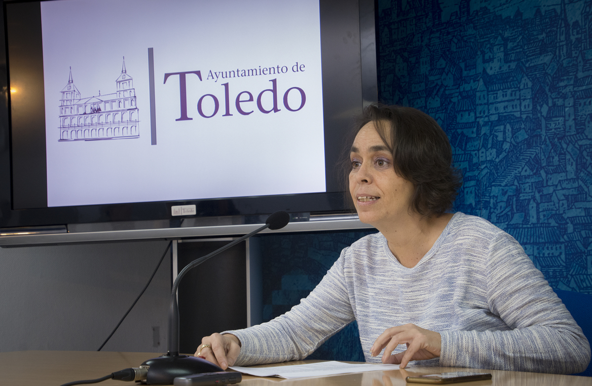 La concejala de Participación y Transparencia en el Ayuntamiento de Toledo, Helena Galán. ganemos toledo