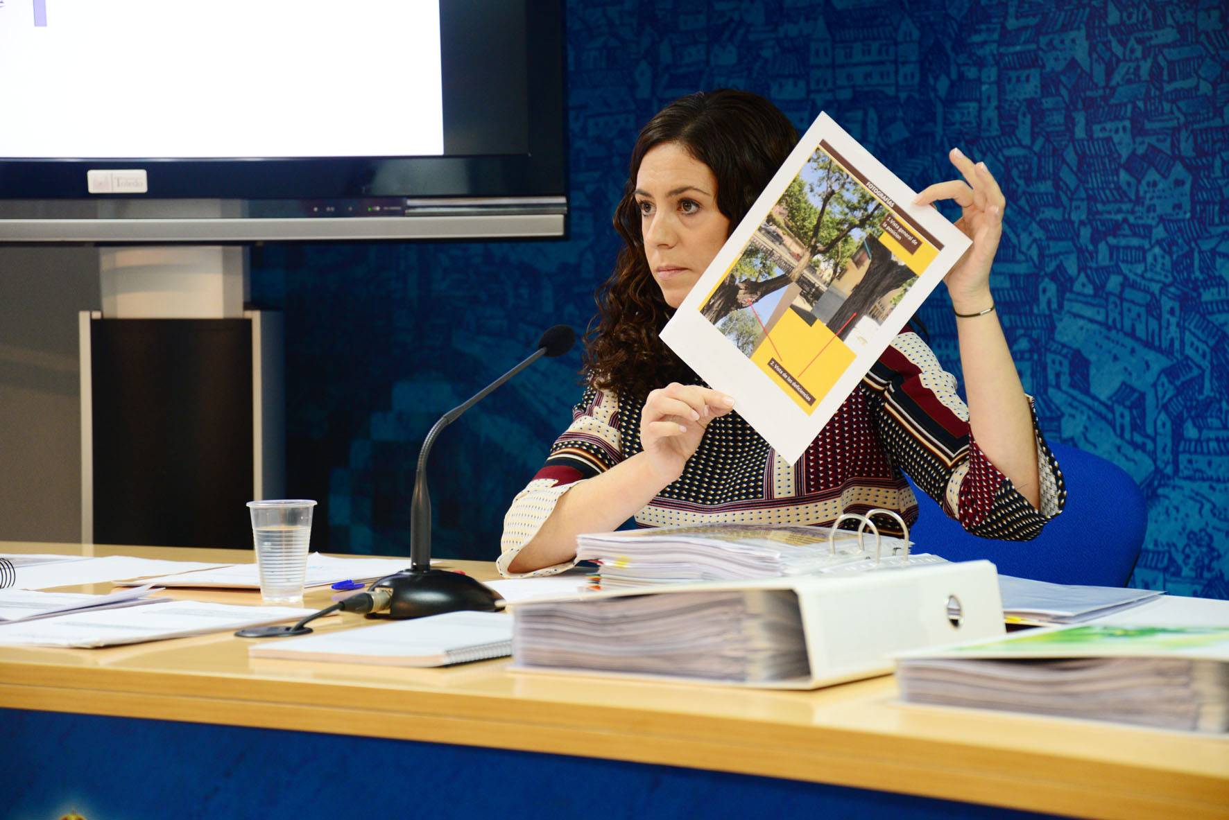 Noelia de la Cruz, concejal de Obras y Servicios Públicos Medioambientales del Ayuntamiento de Toledo.