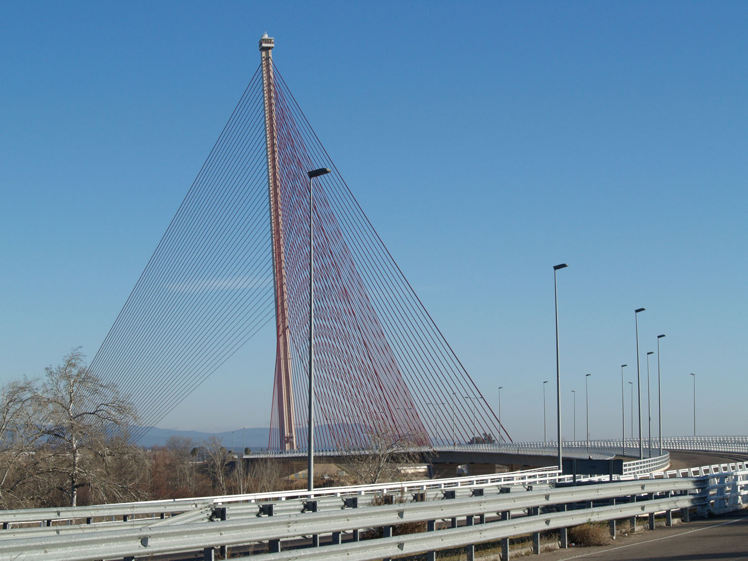 Talavera es una ciudad de puentes. El último, el Puente de Castilla-La Mancha, ha sido el mas polémico, por la elevada inversión que supuso su construcción en tiempos de crisis. Con sus 192 metros es el puente más alto de España y el segundo más elevado de Europa. Así lo ha visto la cámara.
