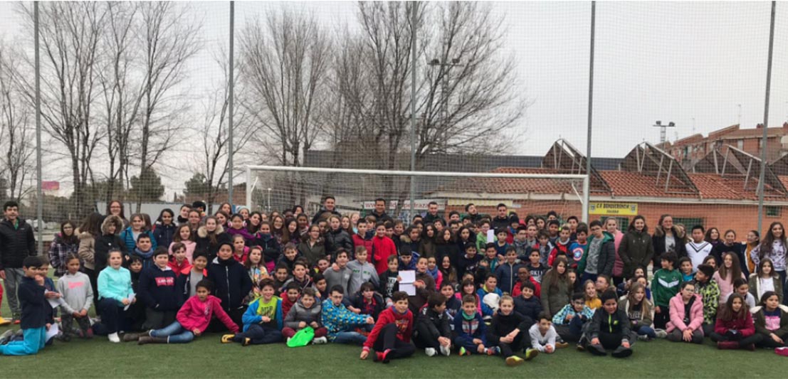 El Toledo, con 150 escolares del barrio del Polígono