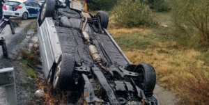 Accidente de tráfico en Toledo.