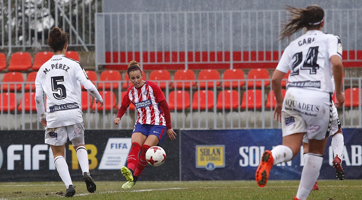 El Atlético Féminas ganó por la mínima al Fundación Albacete Nexus Energía