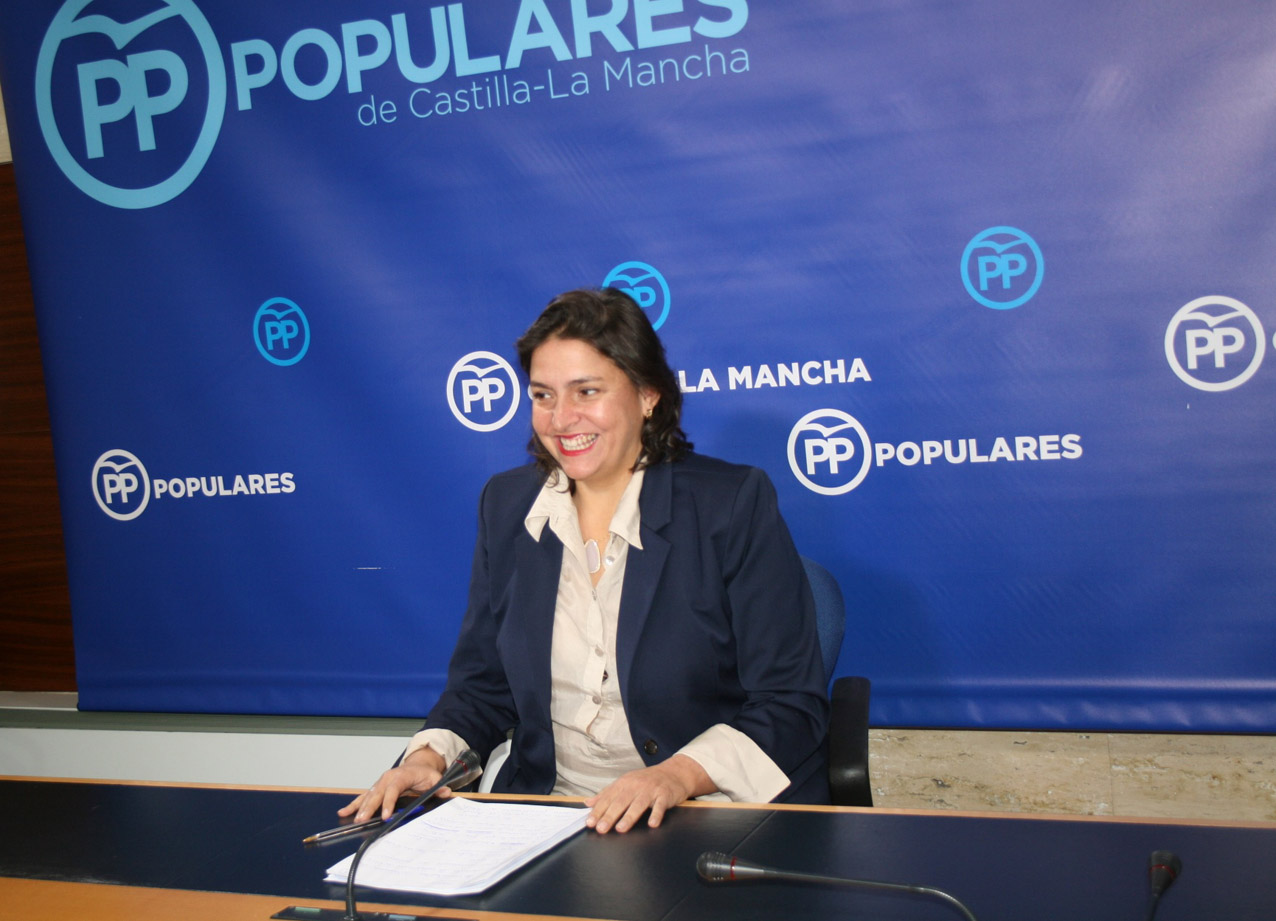 La diputada del PP en las Cortes de CLM, Cesárea Arnedo. Page