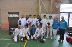 Huete acogió el segundo torneo regional absoluto de esgrima