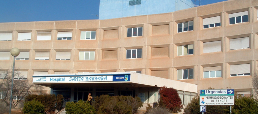 Hospital de Santa Bárbara, de Puertollano, hospital de Puertollano, donde ha sido trasladado el herido