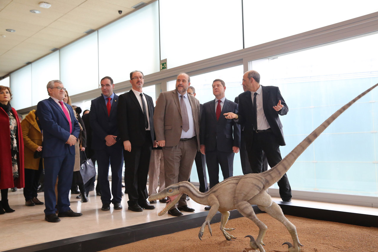 Inauguración de la tercera fase del Museo Paleontológico de Cuenca.