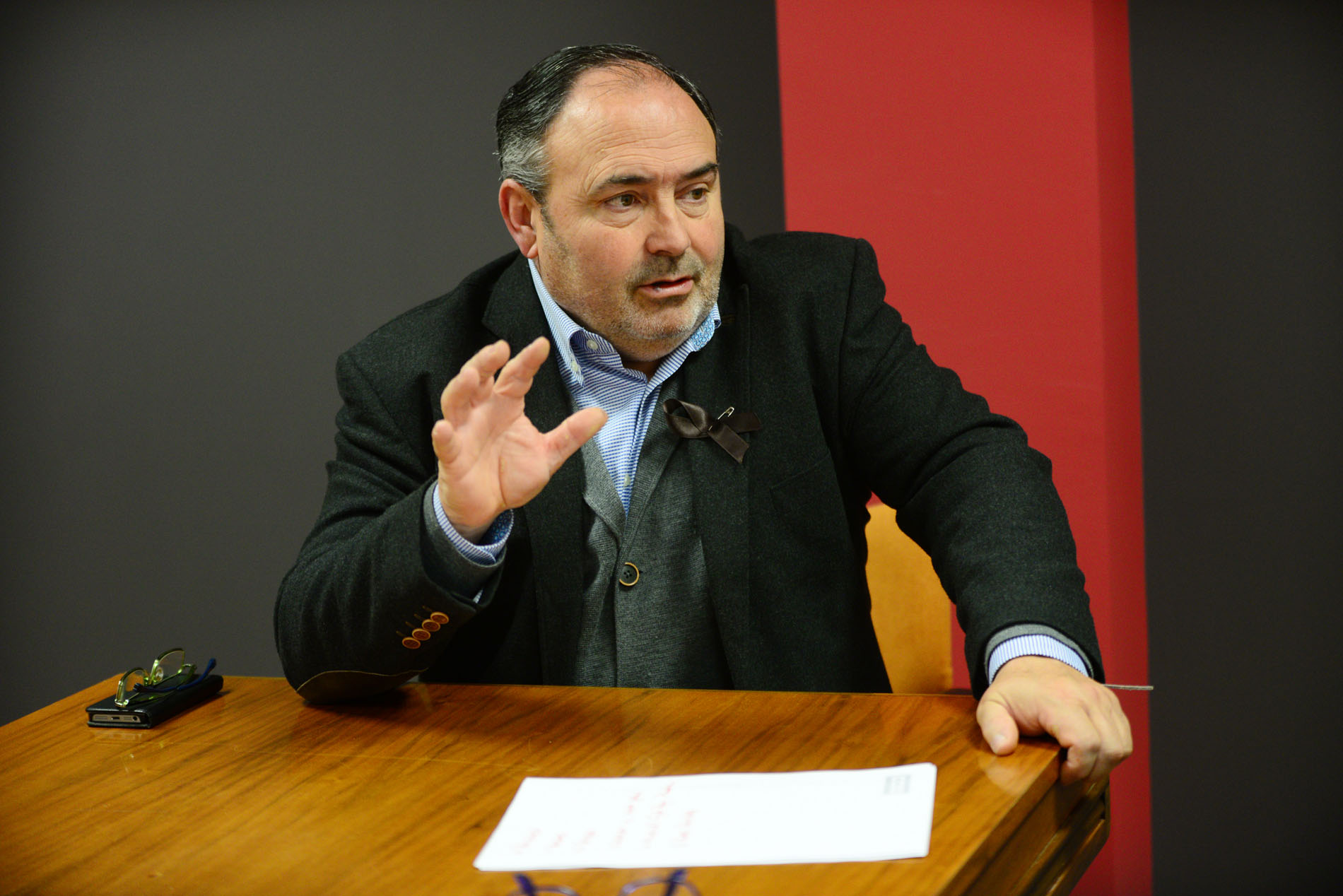 Carlos Pedrosa, secretario general de UGT en Castilla-La Mancha. pensiones