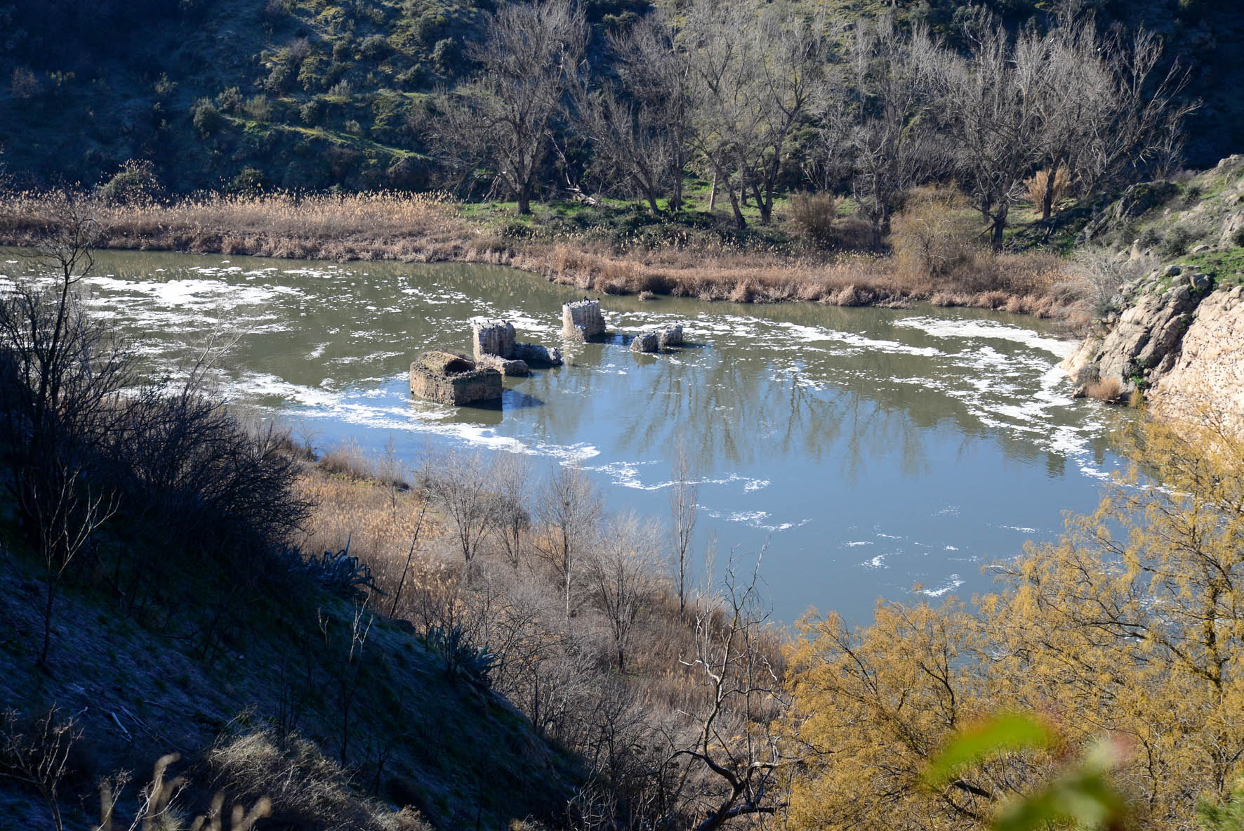 El Tajo en algunos tramos ya está en emergencia