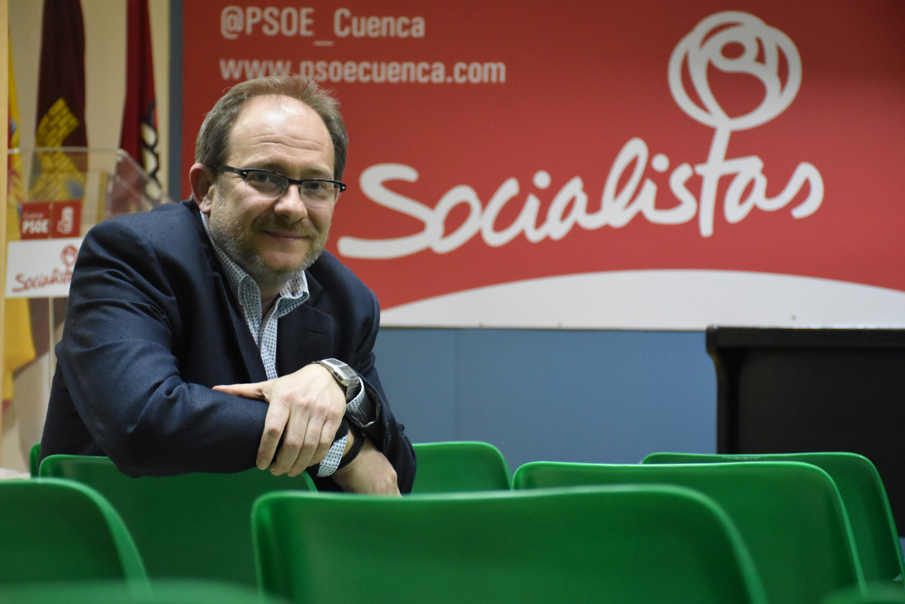 El secretario general del PSOE de la ciudad de Cuenca, Ramón Pérez Tornero.