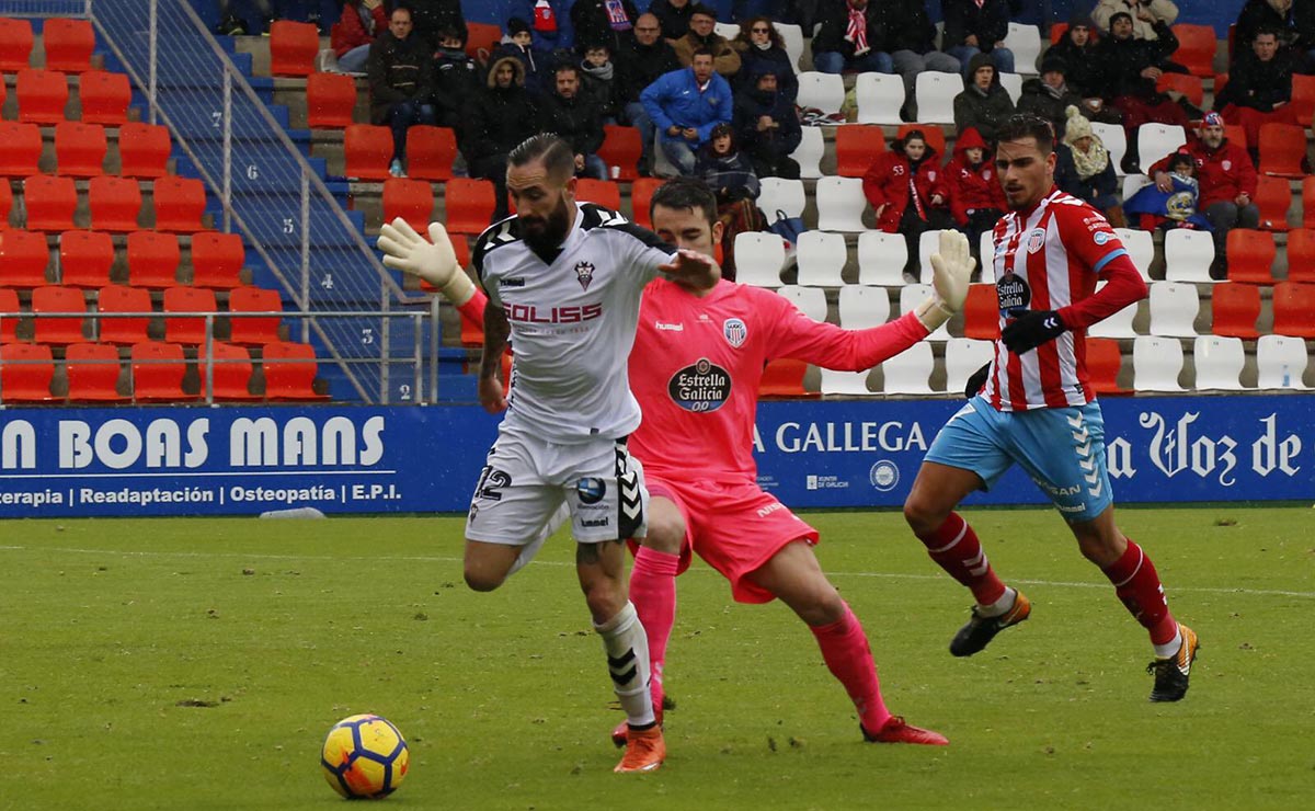 El Albacete sumó un punto en el campo del Lugo