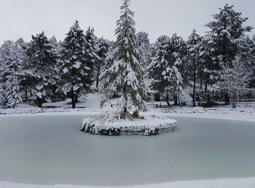 El Lagunazo, en Riópar (Albacete). Foto: Cristina Ballesteros, compartida por @MeteoHellin más buscados