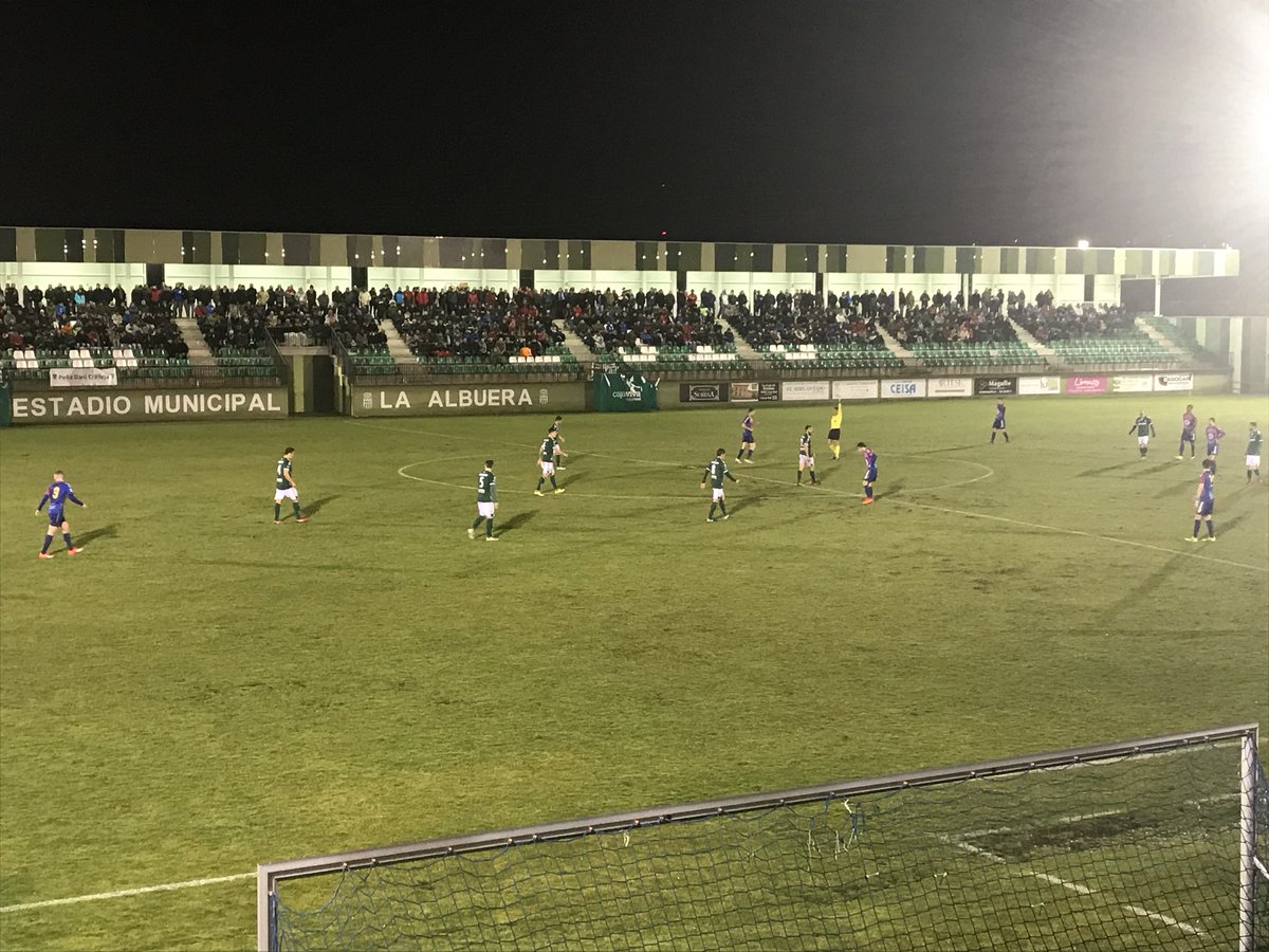 Partido aplazado del Toledo en Segovia