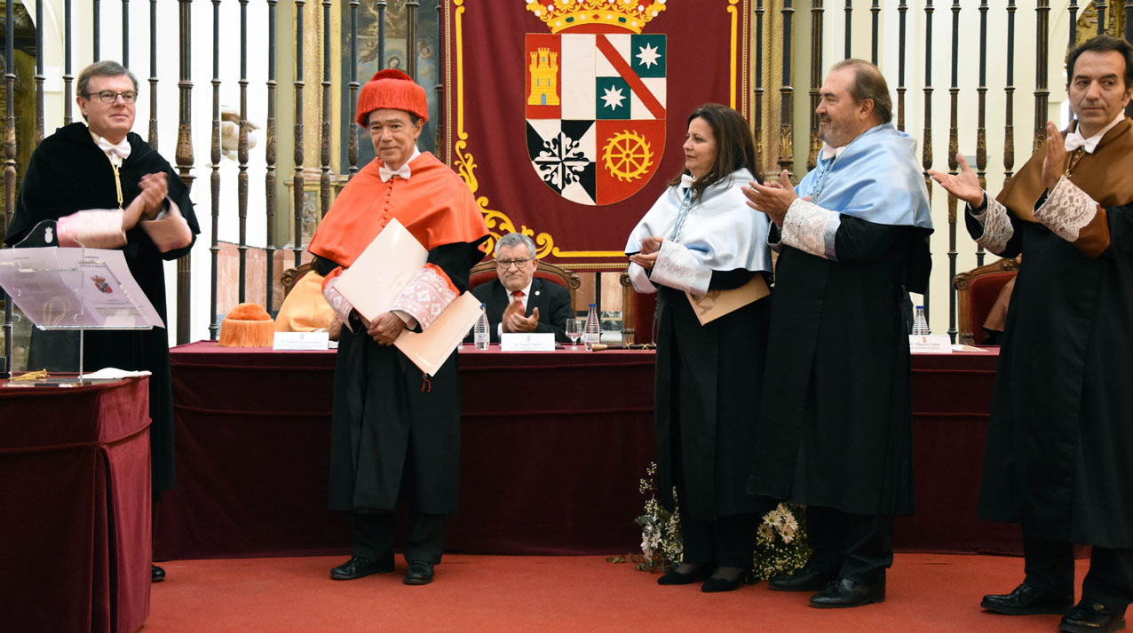 Acto de investidura de Gregorio Marañón como Doctor Honoris Causa de la UCLM.