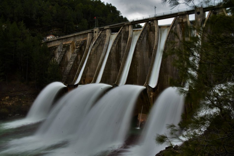 Imagen del embalse de Anchuricas que compartió la CHS Plataforma