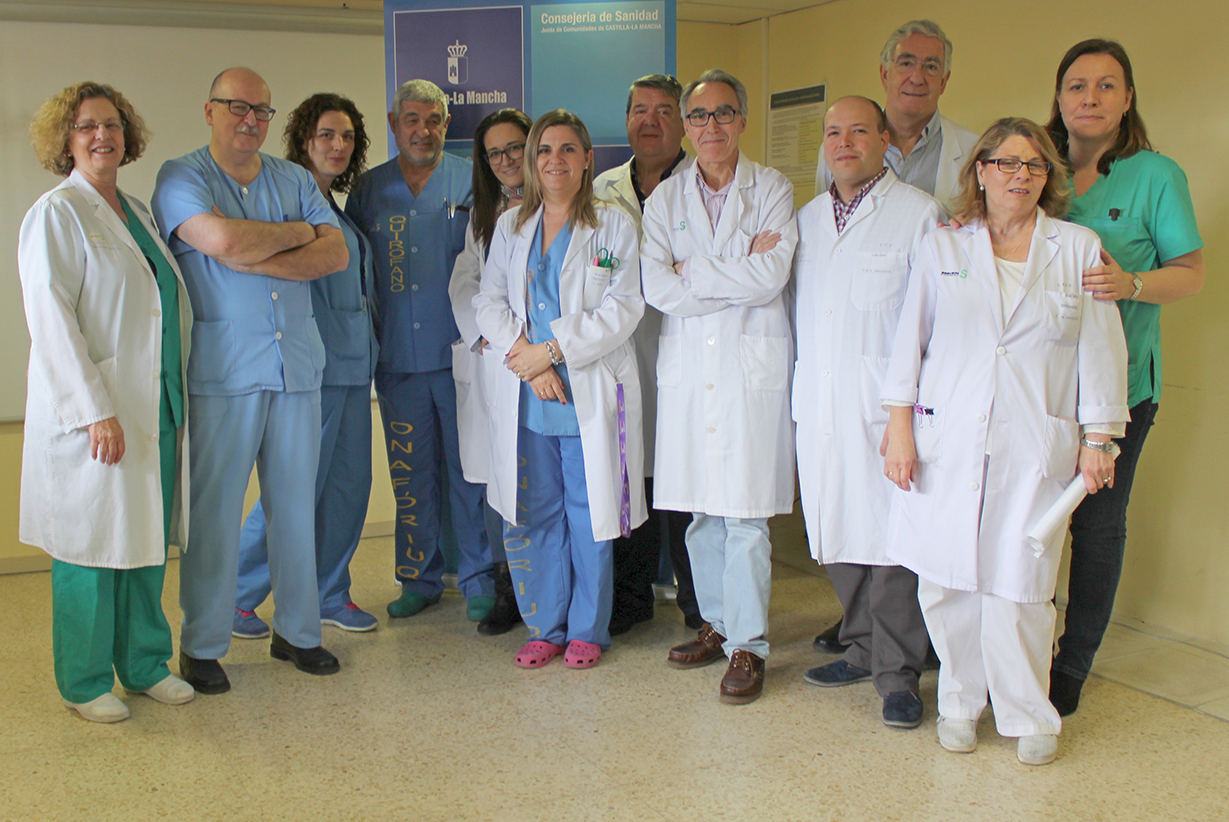 Equipo de trasplantes del Complejo Hospitalario de Toledo.
