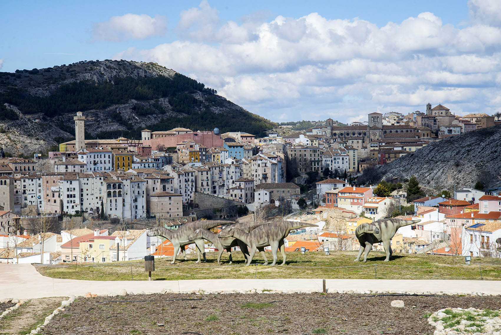 El casco de Cuenca, semivacío