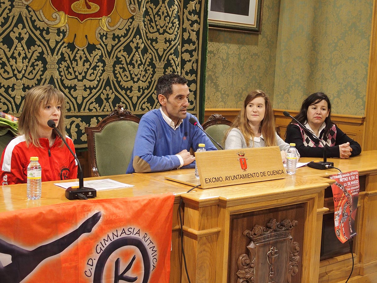 Presentación del torneo de gimnasia artística "Ritmo KenQ"