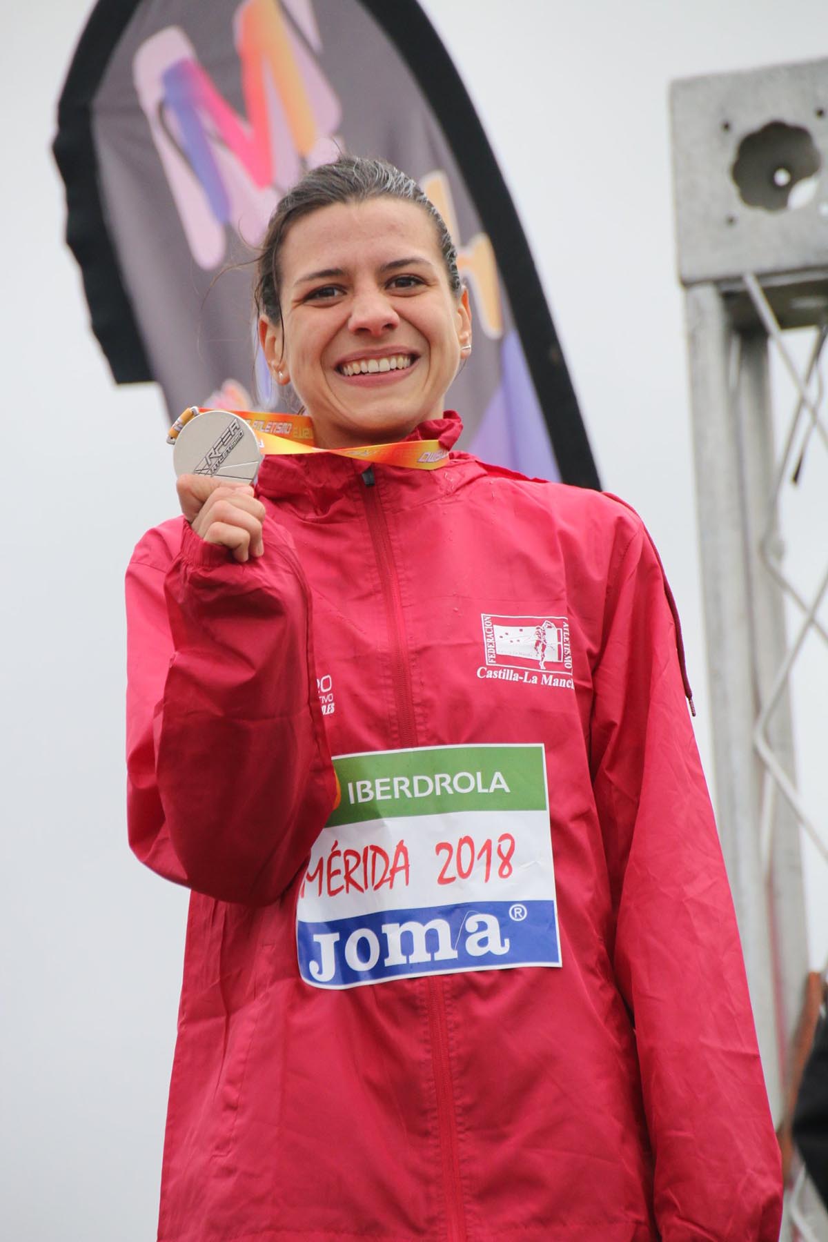Irene Sánchez-Escribano, con la plata del Nacional de cross por autonomías