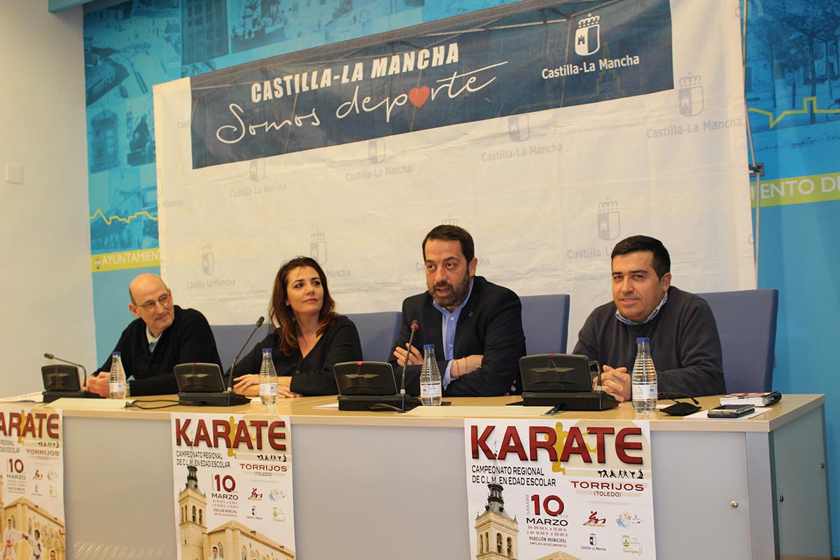 Presentación de la candidatura a Ciudad Europea del Deporte y del Regional de kárate en Torrijos
