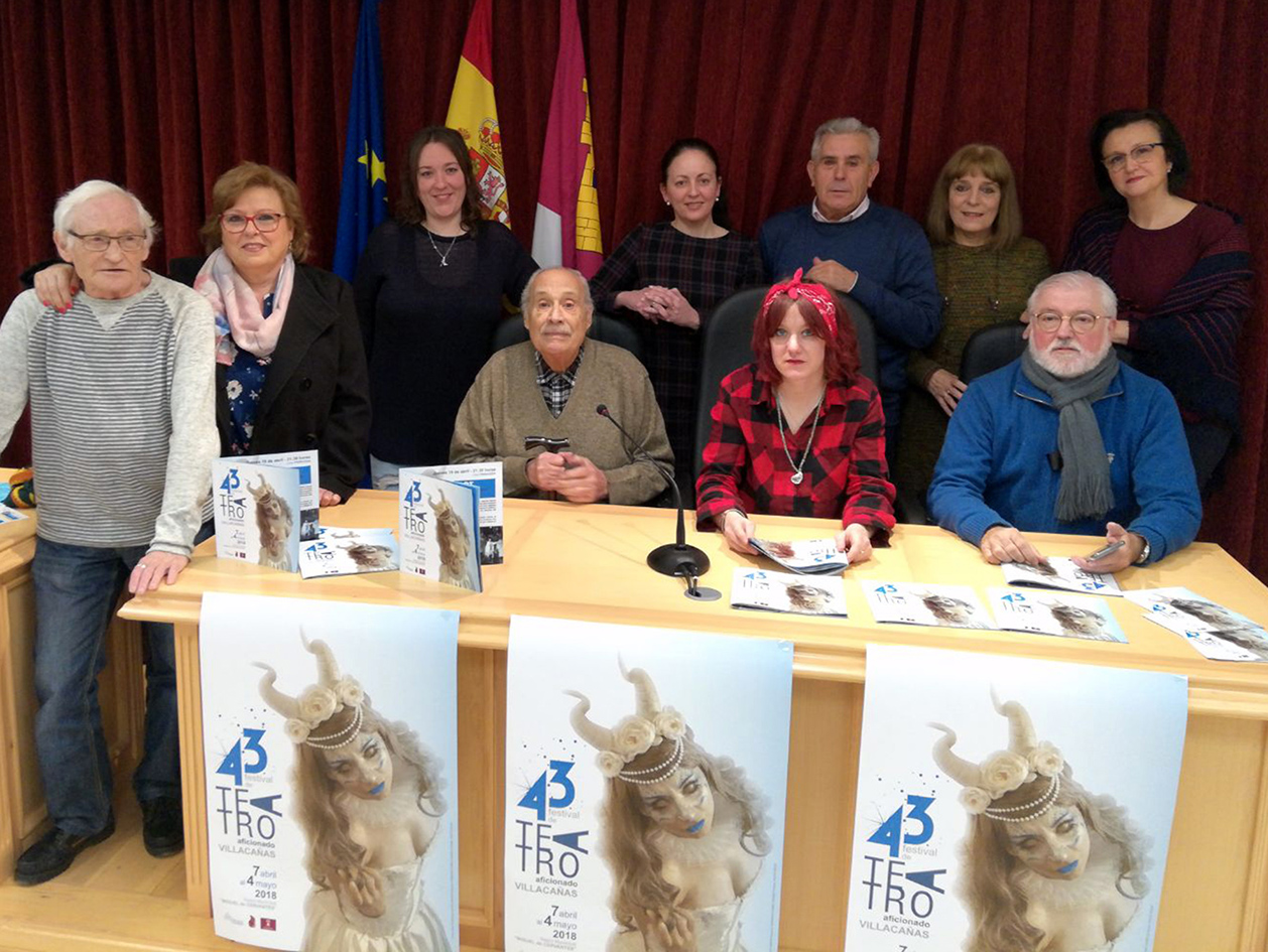 Presentación del Festival de Teatro Aficionado de Villacañas.