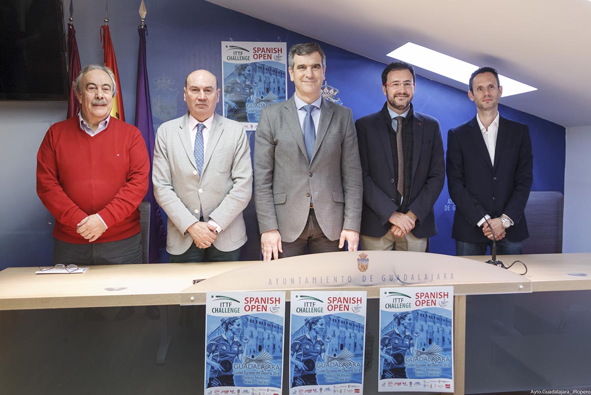 Presentación oficial del Spanish Open de Tenis de Mesa