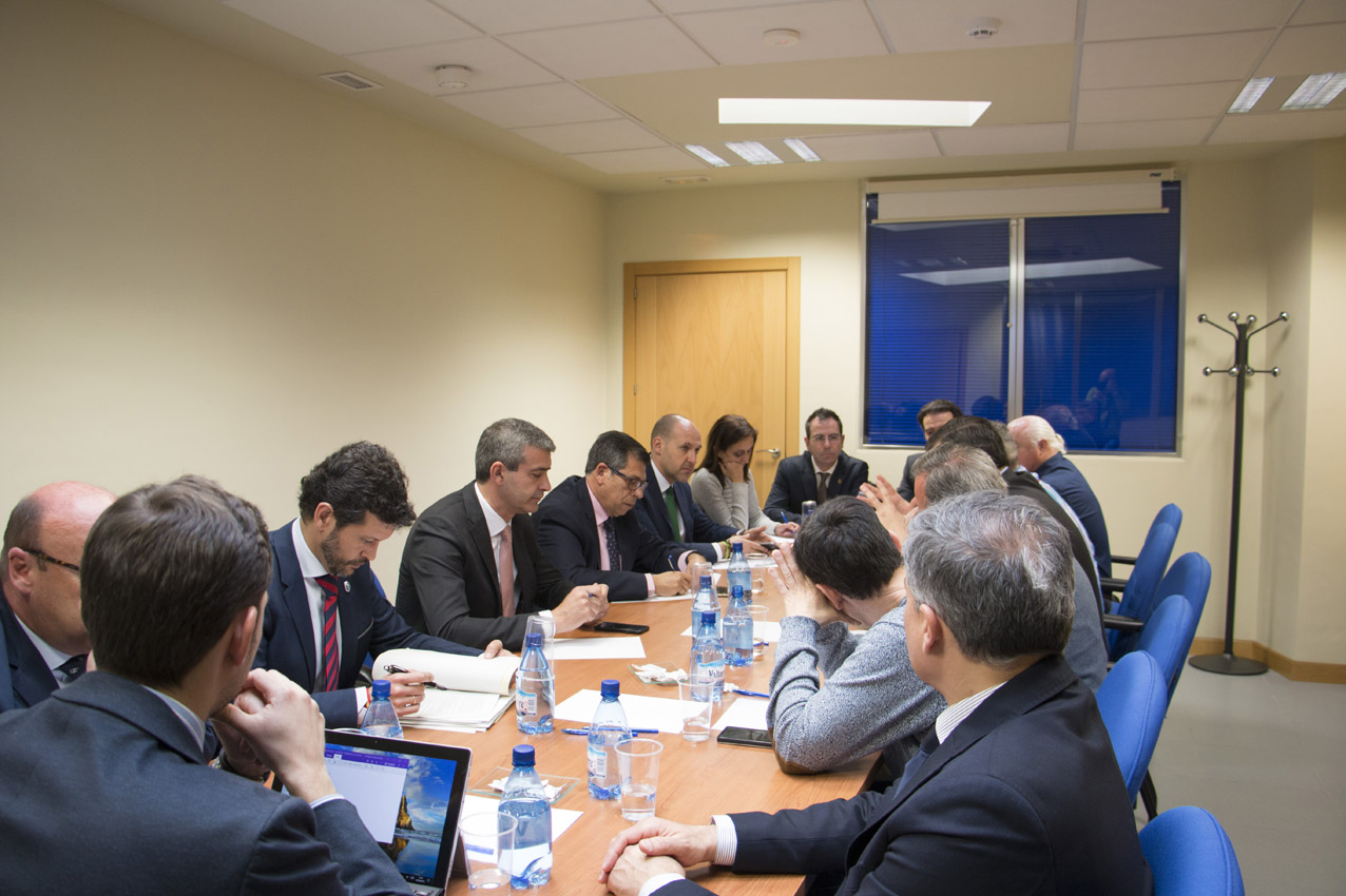 Reunión del "Pacto por el tren en la provincia de Toledo".