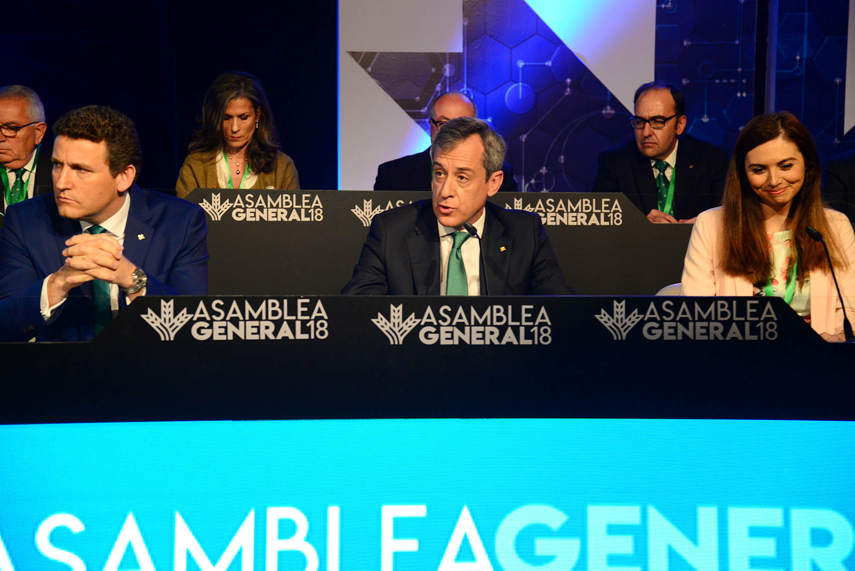 Imagen de la Asamblea General 2018 de Eurocaja Rural.