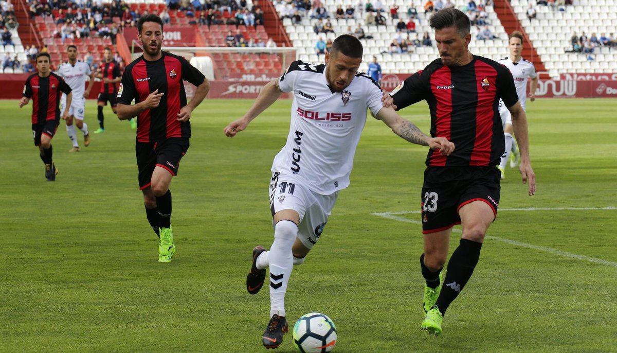 La fortuna se puso del lado del Reus en su partido contra el Albacete