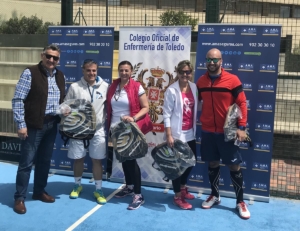 Ganadores del II Torneo de pádel Coento