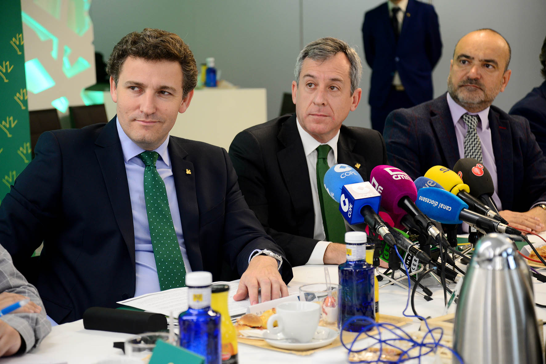 Víctor Manuel Martín y Javier López Martín, director general y presidente de Eurocaja Rural.