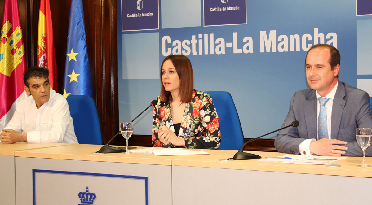Rueda de prensa ofrecida por Ana Isabel Fernández.