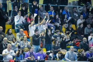 Afición del Quabit Guadalajara desplazada a Valladolid