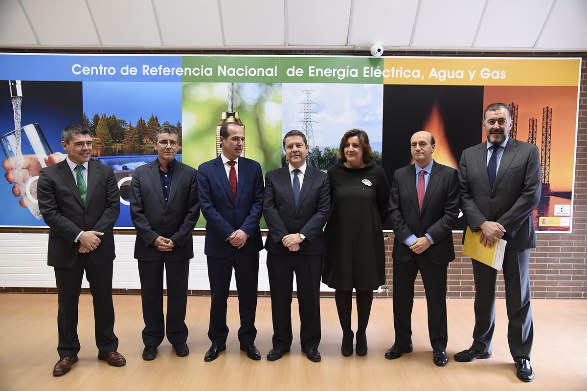 Page y Patricia Franco han inaugurado el Centro de Formación de Referencia Nacional de energía eléctrica, agua y gas de Guadalajara