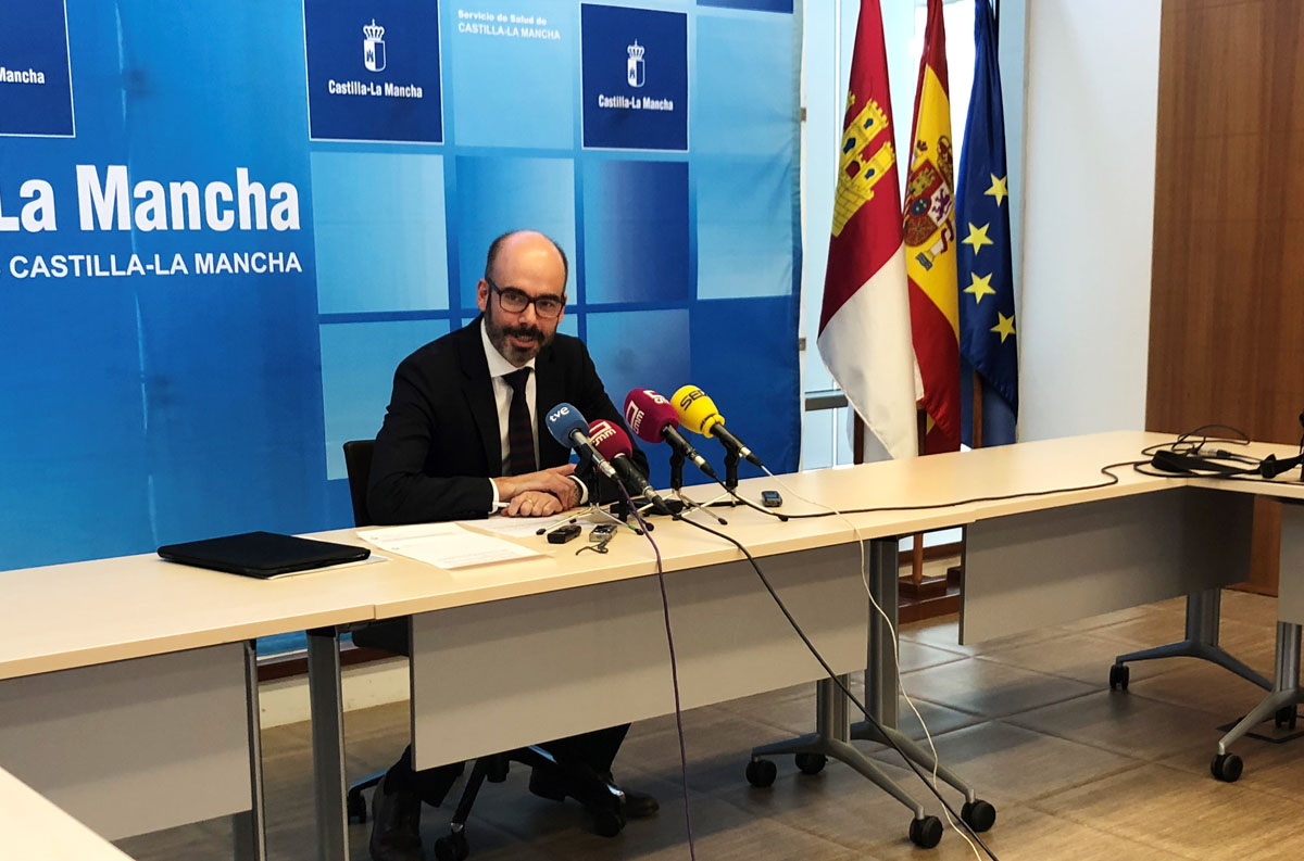 Rueda de prensa ofrecida por el director general de Recursos Humanos.