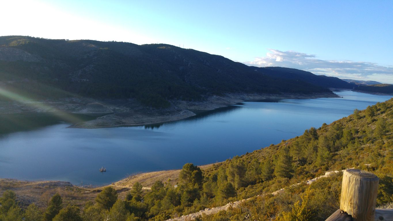 Imagen del embalse de Entrepeñas, en el Tajo entrepeñas y buendía