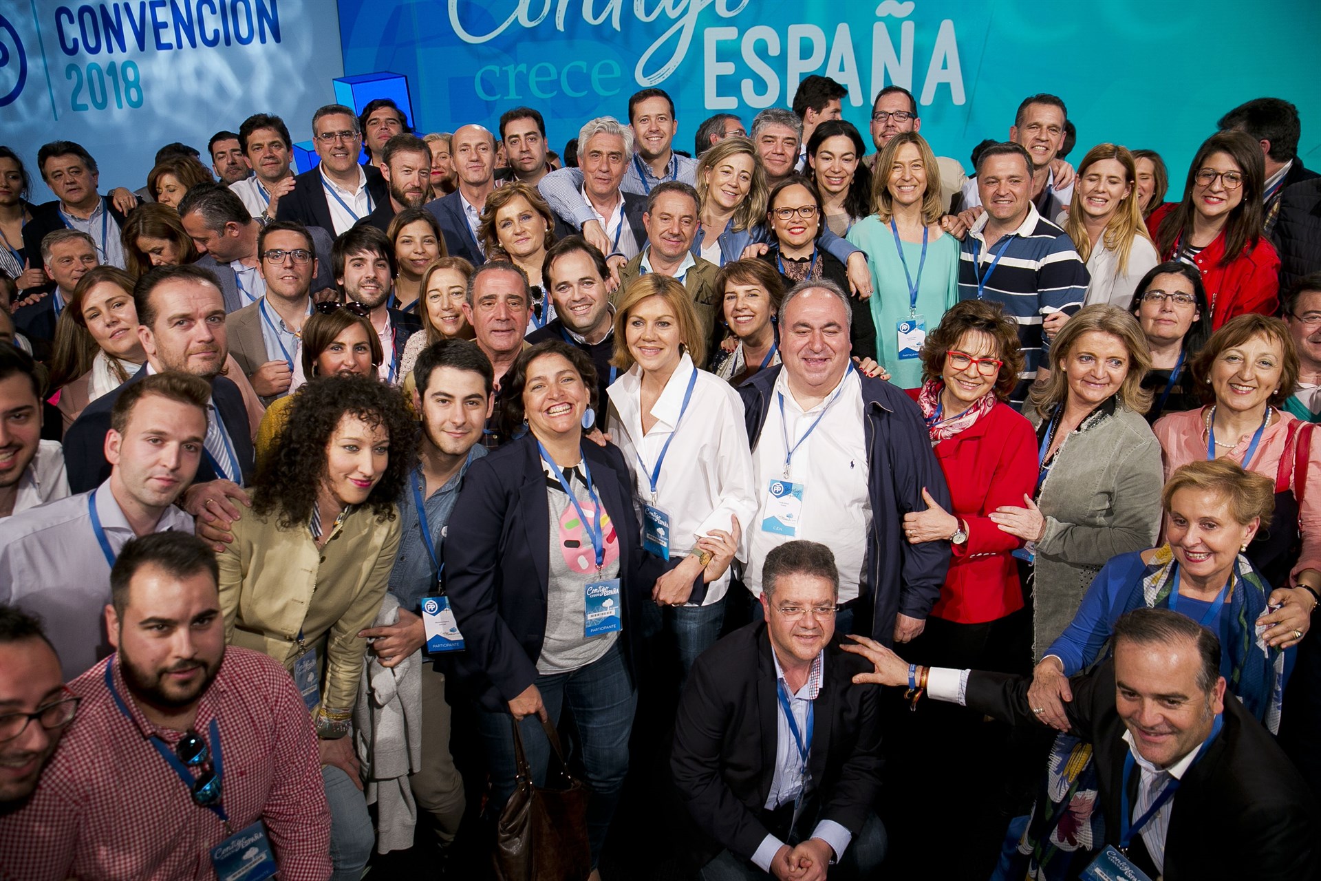 La delegación castellano-manchega del PP. tirado