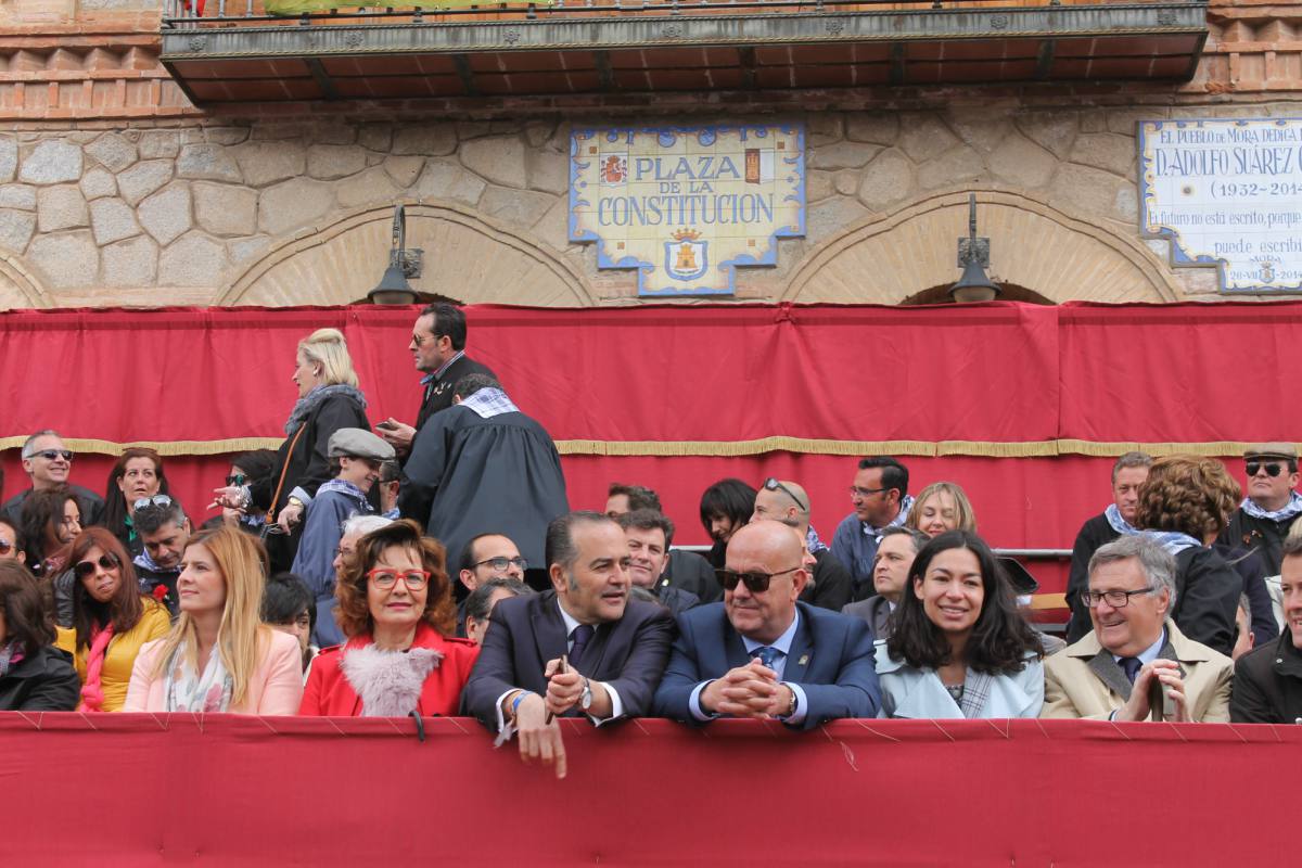 José Julián Gregorio en la Fiesta del Olivo de Mora.