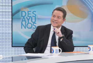 Emiliano García-Page en Los Desayunos de TVE.