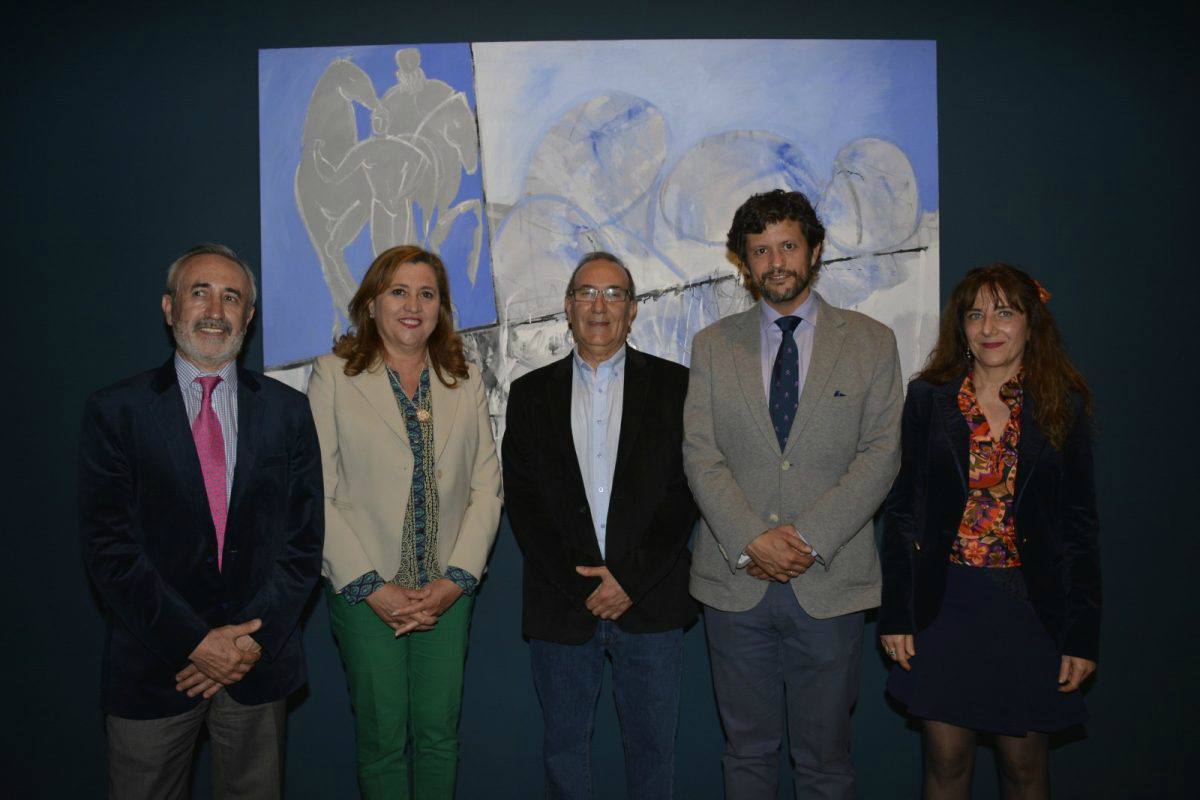 Inauguración de la exposición de Pablo Sanguino.