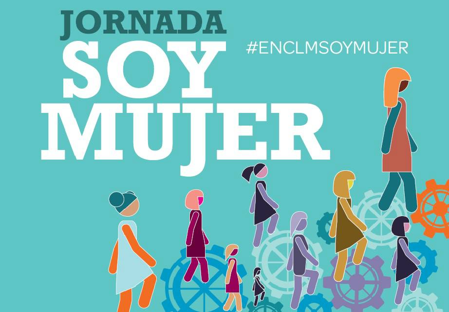 Cartel de la jornada "Soy mujer".