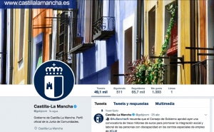 Imagen del perfil de la Junta en Twitter. hashtag