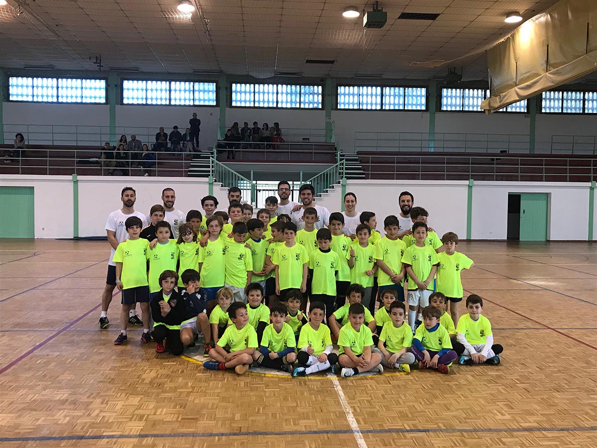 La academia de fútbol sala "Ricardinho Ortiz", en Toledo